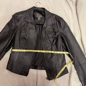JohnPaulRichard Black Leather Jacket